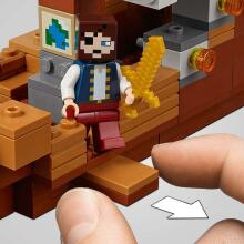 LEGO® Minecraft™ komplekts "Pirātu kuģa piedzīvojums", Art. 21152