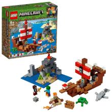 LEGO® Minecraft™ komplekts "Pirātu kuģa piedzīvojums", Art. 21152