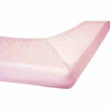 Fillikid Jersey Art.10300-12 Pink  palags ar gumiju 70x140 cm