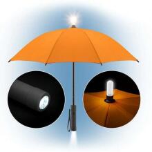 Fillikid Children's Umbrella Art.6100-13 Orange Детский Зонтик с встроенными светодиодными лампами