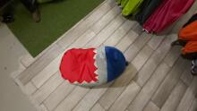 Qubo™  Red Sea Shark Art.134920 Sēžammaiss Puffs, Mīkstais bean bags