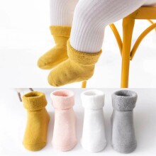 La bebe™ Natural Eco Cotton Baby Socks Art.135036 Rose Натуральные хлопковые носочки для новорожденного [made in Estonia]