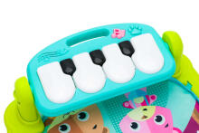 Fillikid Funkids Pianomat Art.CC9690  Blue Детский развивающий коврик с пианино и дугой с подвесками, со звуком