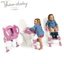Thermobaby Toilett Trainer Kiddyloo Art.1725/48 Ananas Poda vāka mazinātājs ar pakāpienu