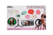Create It Set Pro Art.32007 Komplekts meitenēm LED lampa ar statīvu