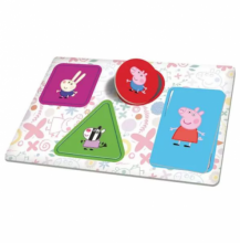 Lisciani Giochi Edugames Peppa Pig Art.89208 Развивающий игровой набор 10 в 1 цифры, цвета, формы, логика, пазлы, память, последовательность.