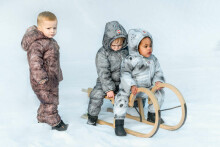 Lodger  Skier Tribe  Art.SKP599 Birch Bērnu kombinezons ar kapuci  6-12 mēn(74.izm)