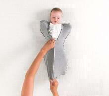 Love To Dream Swaddle Up Organic Gray M Art. LTD-L1004231GRYM  Kokvilnas autiņš M izm.
