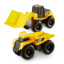 CAT  brīvriteņu transportlīdzeklis Little Machines, 2-pack dažādi, 28879