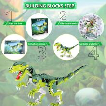 Sienon Creator Velociraptor ‎Art.C0446 Konstruktors Dinozaurs,533 gab