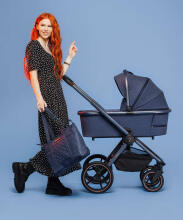 Venicci Tinum SE Art.135474 Stylish Navy Универсальная коляска 2 в 1