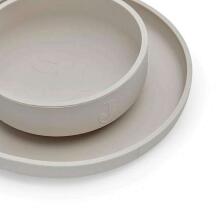 Jollein Dinner Set Silicone Nougat Art.705-007-00093 Silikona trauku komplekts