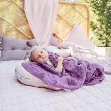 La Millou Cotton Blanket  Art.135593 Pure Graphite  Детское одеяло из 100% мерино шерсти ,80x90см