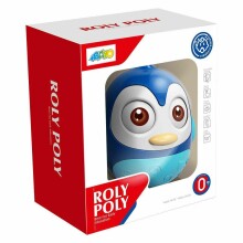 BabyMix Roly Poly Penguin Art.40055 Blue Игрушка-неваляшка Пингвин