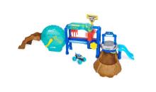 MONSTER JAM 1:64 vadītāja rotaļu komplekts Car Wash, 6060518
