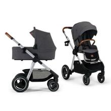 KinderKraft Everyday 2 in1 Art.KSEVER00LGR2000 Light Grey  Universālie rati 2 in1