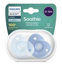 Philips Avent Soothie Art.SCF099/21 silikona māneklītis ar silikona vairogu 0-6M+, 2 gab