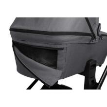 Muuvo Quick 3.0 Gondola  Art.MQ3.0-G-STEEL-GREY Steel Grey  Коляска с Люлькой