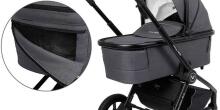 Muuvo Quick 3.0 Gondola  Art.MQ3.0-G-JET-BLACK Jet Black kulbu rati