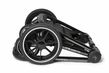 Muuvo Quick 3.0 Black Chrome Art.MQ3.0-W-STEEL GREY Steel Grey Прогулочная коляска