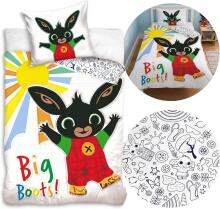 Kidsworld Bedding Bing Art.135975 Kokvilnas gūltas veļas komplekts 140x200/70x90cm