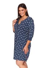 Doctornap Night Dress Art.TM.4129 Deep Blue
