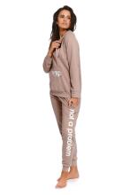 Doctornap Sweatshirt Art.DRS.4262 Beige Sporta džemperis  grūtniecēm/barošanai