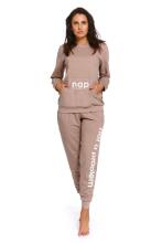 Doctornap Sweatshirt Art.DRS.4262 Beige Sporta džemperis  grūtniecēm/barošanai