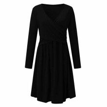 La Bebe™ Nursing Cotton Dress Donna Art.135984 Jade Невероятно комфортное платье/халатик для будущих и кормящих