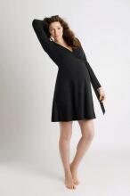 La Bebe™ Nursing Cotton Dress Donna Art.135984 Jade Pirms/Pēc dzemdību kleita/halāts