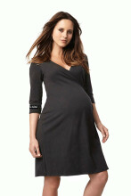 La Bebe™ Nursing Cotton Dress Donna Art.135984 Jade Pirms/Pēc dzemdību kleita/halāts