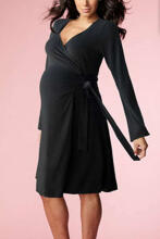 La Bebe™ Nursing Cotton Dress Donna Art.135984 Jade Pirms/Pēc dzemdību kleita/halāts