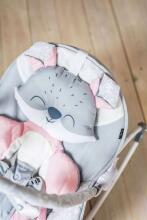 Momi Bouncer Luis Art.BULE00016 Pink Modern rocking chair with music and vibration
