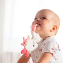Baby Fehn Unicorn Art.40152911 Augstvērtīga mīksta plīša rotaļlieta Vienradzis