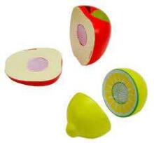 Idena Fruit Art.410.0113 Komplekts no koka  Augļi