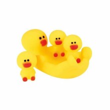 Toi Toys  Bath Toy Duck Art.71750A Vannas rotaļlieta Pīlīte,4 gab