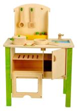 Idena Wooden Kitchen  Art.4100071 Koka virtuve ar piederumiem