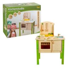 Idena Wooden Kitchen  Art.4100071 Koka virtuve ar piederumiem