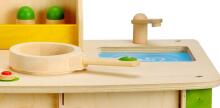 Idena Wooden Kitchen  Art.4100071 Koka virtuve ar piederumiem