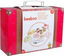 Beeboo  Tea Set Art.47032105 Metāla rotaļu trauku komplekts