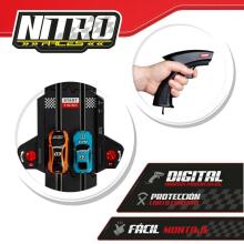 Race Track Nitro With 2 Speed ​​& Go Vehicles Art.45.591