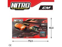 Race Track Nitro With 2 Speed ​​& Go Vehicles Art.45.591