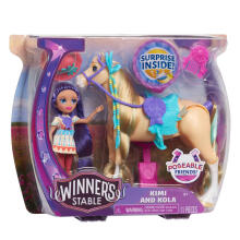 WINNERS STABLE leļļu un zirgu komplekts Kimi & Kola, 53177