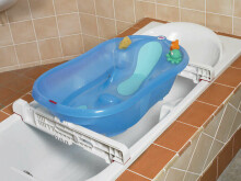 OK Baby Onda Evolution Art.38087240 Azzuro Bērnu vanniņa ar termometru