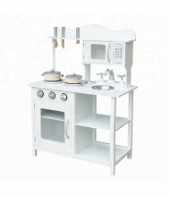 TLC Baby Wooden Kitchen Cosmolino Art.137549  Деревянная кухня с аксессуарами