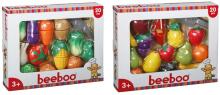 Beeboo Food Set Art.45006964 Овощи на подносе для детских игр