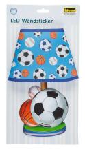 Idena Led Wand Sticker Football  Art.31255 Sienas uzlīmes