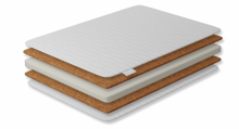 La bebe™ Mattress Coco-Air-Coco Art.137793 Bērnu ortopēdisks matracis  kokosšķiedra/porolons/kokosšķiedra 120x60x6 cm