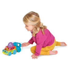 TOMY automašīnu komplekts ar dinozauru Chase & Roll Raptors, E73251