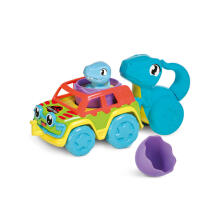 TOMY automašīnu komplekts ar dinozauru Chase & Roll Raptors, E73251